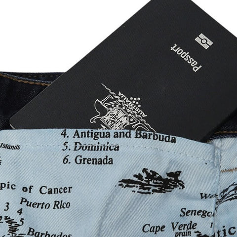 Vigilante Men's Onboard Travel Jeans passport pocket
