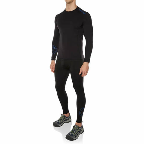 Vigilante Mens Cisco Thermal Top Black Norseman full view