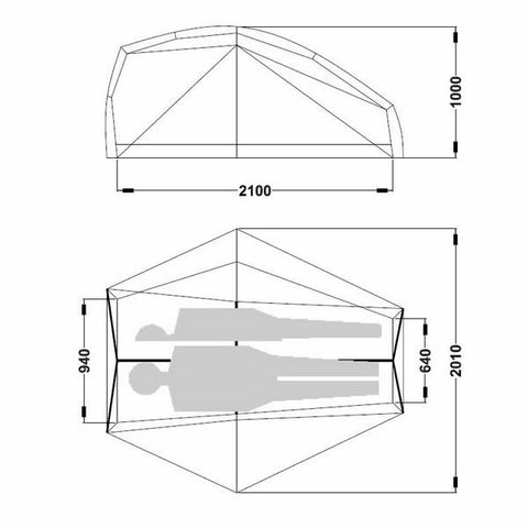 Wilderness Equipment Space 1 Person Tent - Seven Horizons