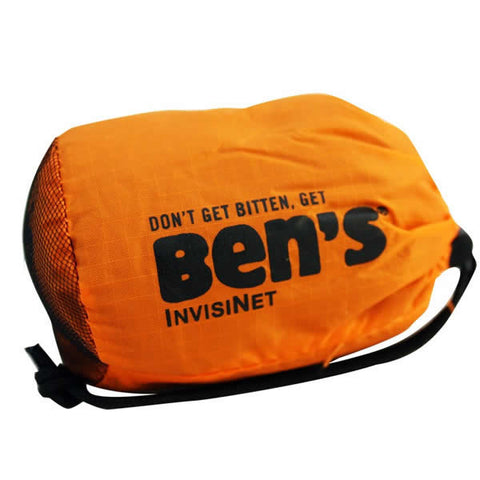 AMK SOL Bens Invisinet Mosquito Head Net stuff sack