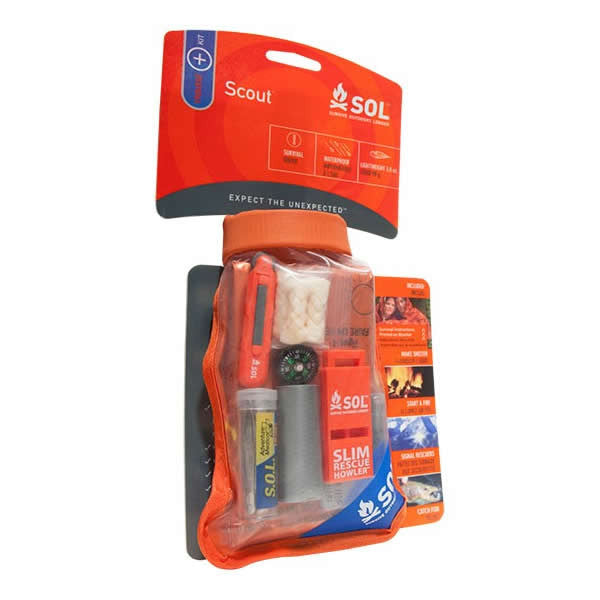 AMK SOL Scout Survival Tool Kit in packet