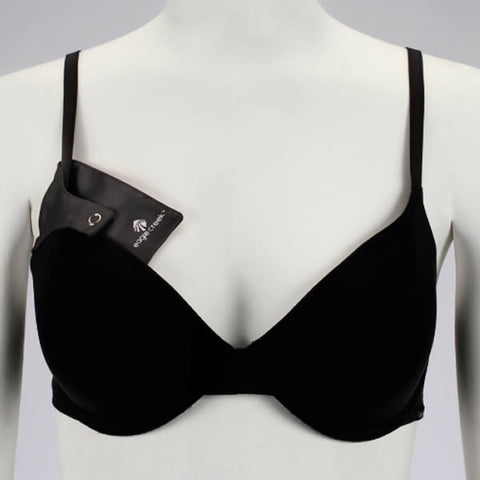 Eagle Creek Silk Undercover Bra Stash black strapped