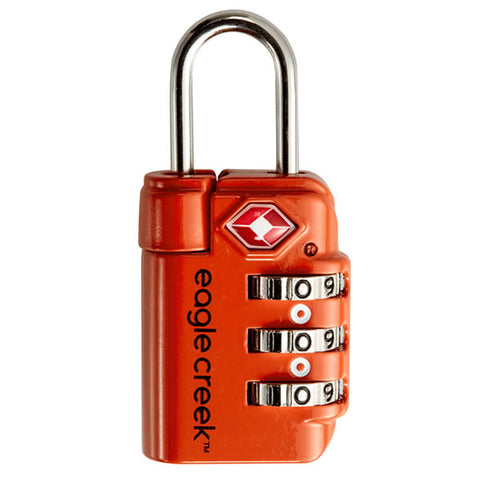 Eagle Creek Travel Safe TSA Combination Lock Flame