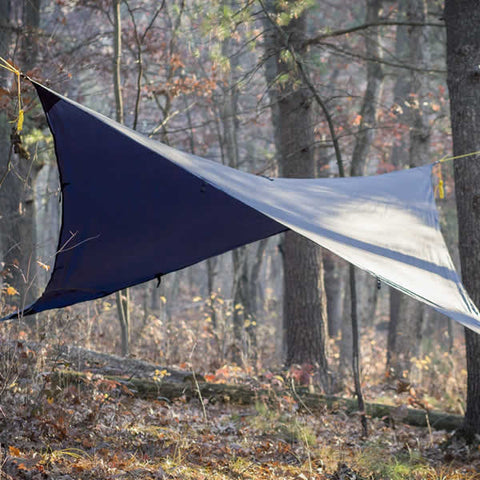 Grand Trunk All Purpose Hammock Rainfly in use