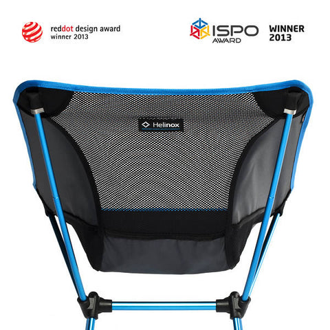Helinox Chair One black with blue frame awards
