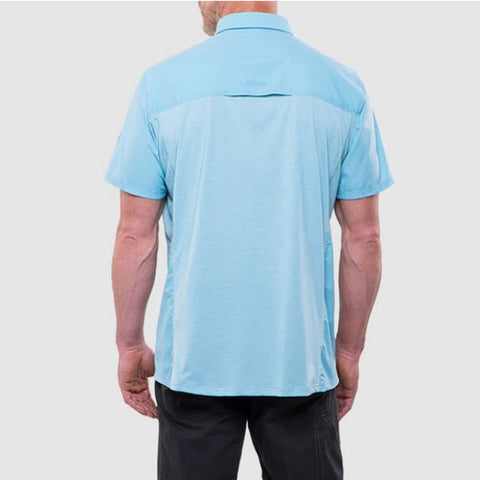Kuhl Airspeed Men's Short-Sleeve Quick-Dry Travel Shirt side view rear view
