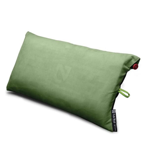 Nemo Filo Luxury Camping Pillow Moss Green side view