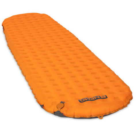 Nemo Tensor Alpine Insulated Inflatable Sleeping Mat full view from end