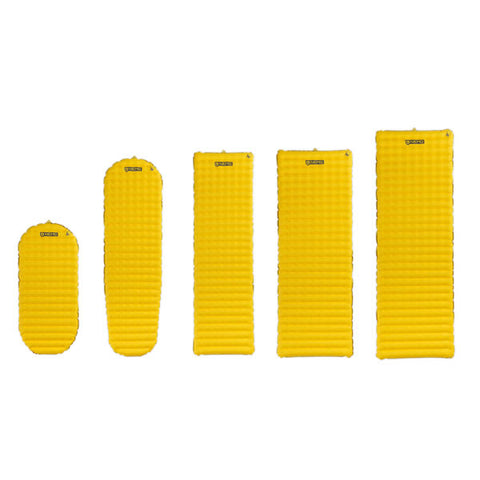 Nemo Tensor Insulated Inflatable Mattress sizes comparison