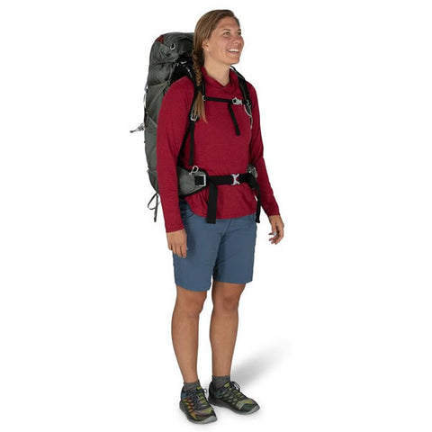 Osprey Eja 58 Litre Women's Ultralight Hiking Backpack in use