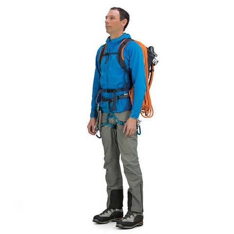 Osprey Mutant 22 Litre Climbing / Mountaineering Daypack in use front view