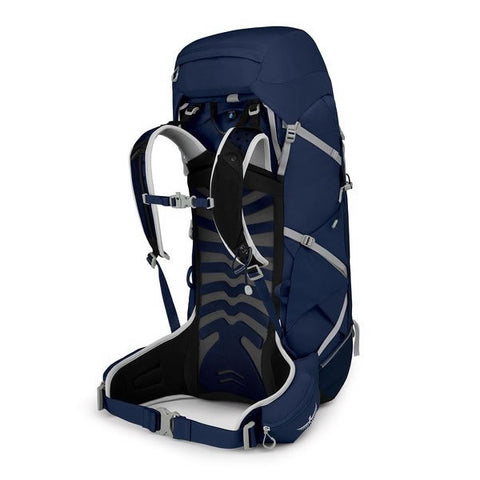 Osprey Talon 44 Litre Ultra Lightweight Hiking Backpack Ceramic Blue harness