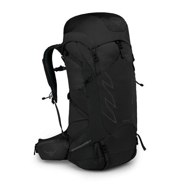 Osprey Talon 44 Litre Ultra Lightweight Hiking Backpack Stealth Black