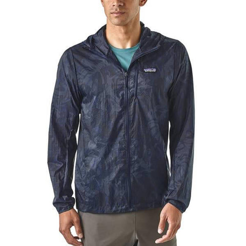 Patagonia Men's Houdini Jacket front view in use