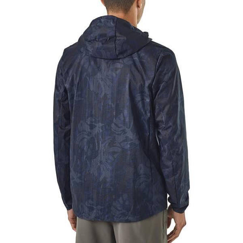 Patagonia Men's Houdini Jacket rear view in use
