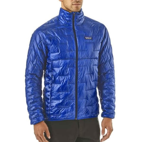 Patagonia Mens Micro Puff Jacket Lightweight Synthetic Jacket in use front view