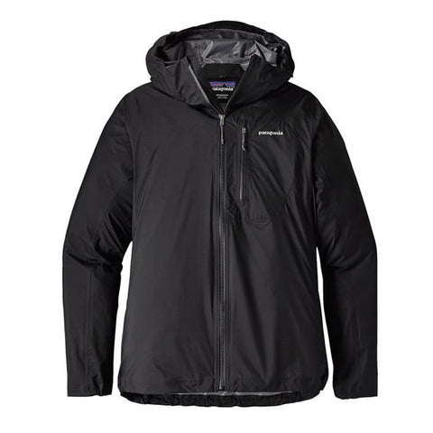 Patagonia Men's Storm Racer Ultralight Waterproof Windproof Breathable Trail Running Jacket Black