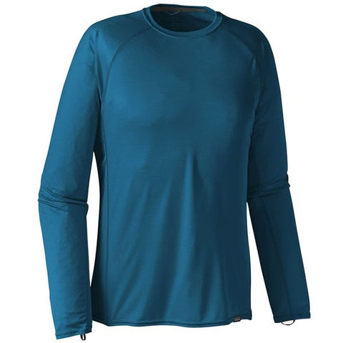 Patagonia Men's Capilened Lightweight Crew Big Sur Blue