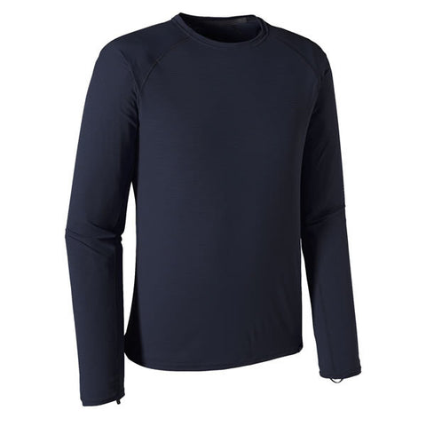 Patagonia Men's Capilene Lightweight Crew Long Sleeve Thermal Top - Thermal Underwear navy blue