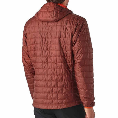 Patagonia Men's Nano Puff Hoody Jacket, latest model - windproof light insulated jacket - Seven Horizons