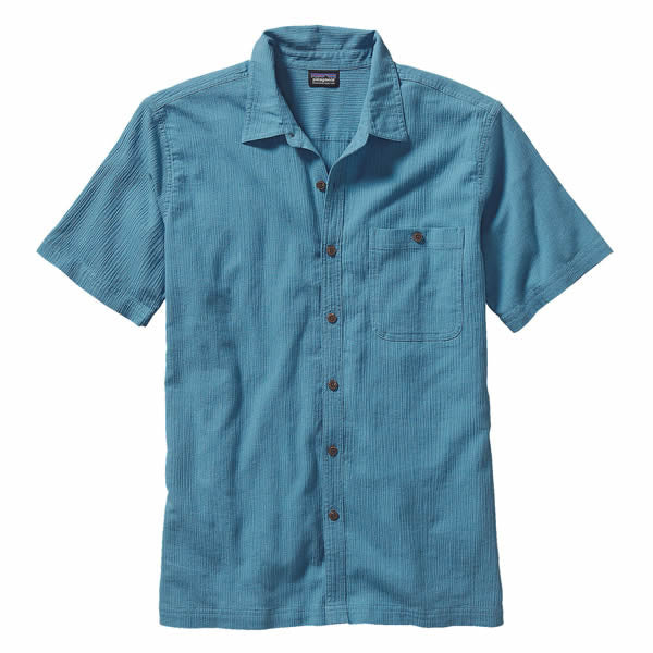 Patagonia Men's Short Sleeve A/C Summer Shirt, finely woven organic cotton - Seven Horizons