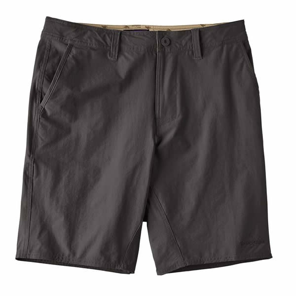 Patagonia Mens stretch wavefarer walk shorts 20 inches ink black
