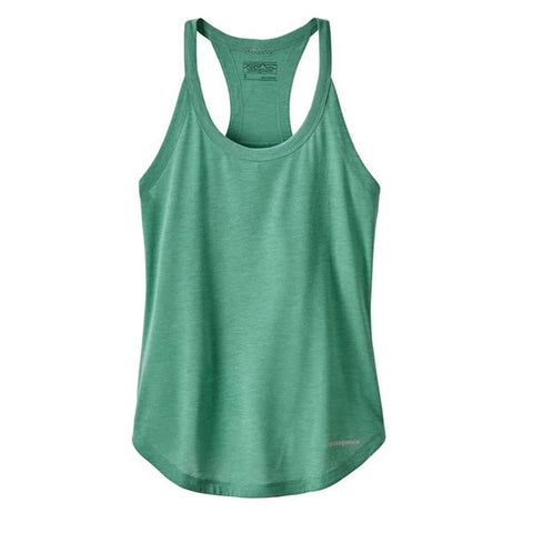 Patagonia Women's Nine Trails running Tank Top beryl green