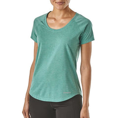 Patagonia Women's Nine Trails Short Sleeve Running Top- Quick-Dry T-Shirt