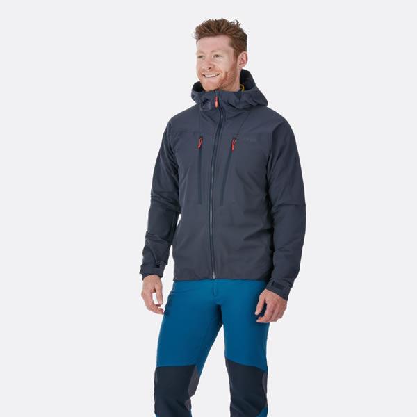 Rab Torque Jacket in use front view