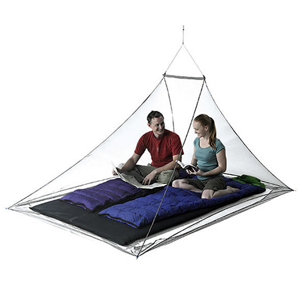 Sea to Summit Nano Ultralight Mosquito Net - Double Person Pyramid - Seven Horizons