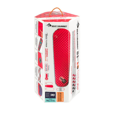 Sea to Summit Comfort Plus Insulated Inflatable Sleeping Mat packaging