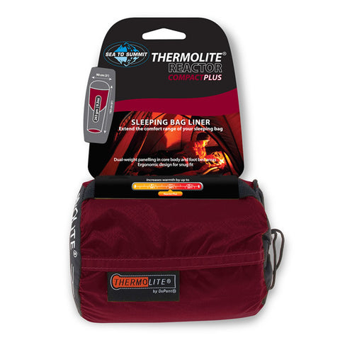 Sea to Summit Thermolite Reactor Compact Plus Sleeping Bag Liner - Short