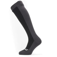 SealSkinz Waterproof Cold Weather Mid Length Sock Grey/Black